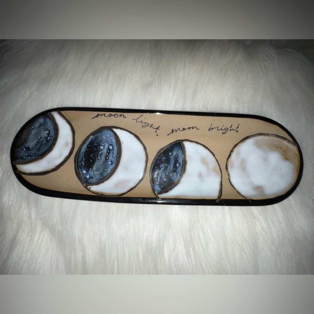 Anthropologie Tan Ceramic Tray - Picture 4 of 5